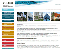 Tablet Screenshot of kultur-marzahn-hellersdorf.de